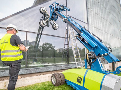 Winlet 785 - Vinduesløfter med 6 hydrauliske funktioner og løfter op til 785 kg.