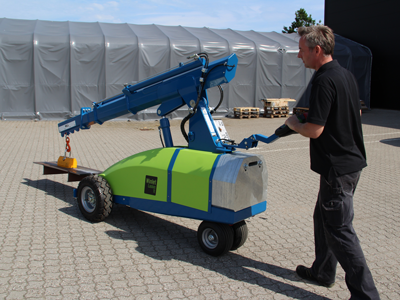 Winlet Lasius 1t - Pick&Carry kran der løfter op til 1000kg